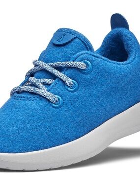 allbirds Smallbirds Kids T-8 Blue Wool Sneakers